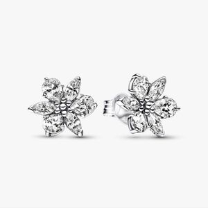 NEW PANDORA Herbarium Silver Stud Earrings